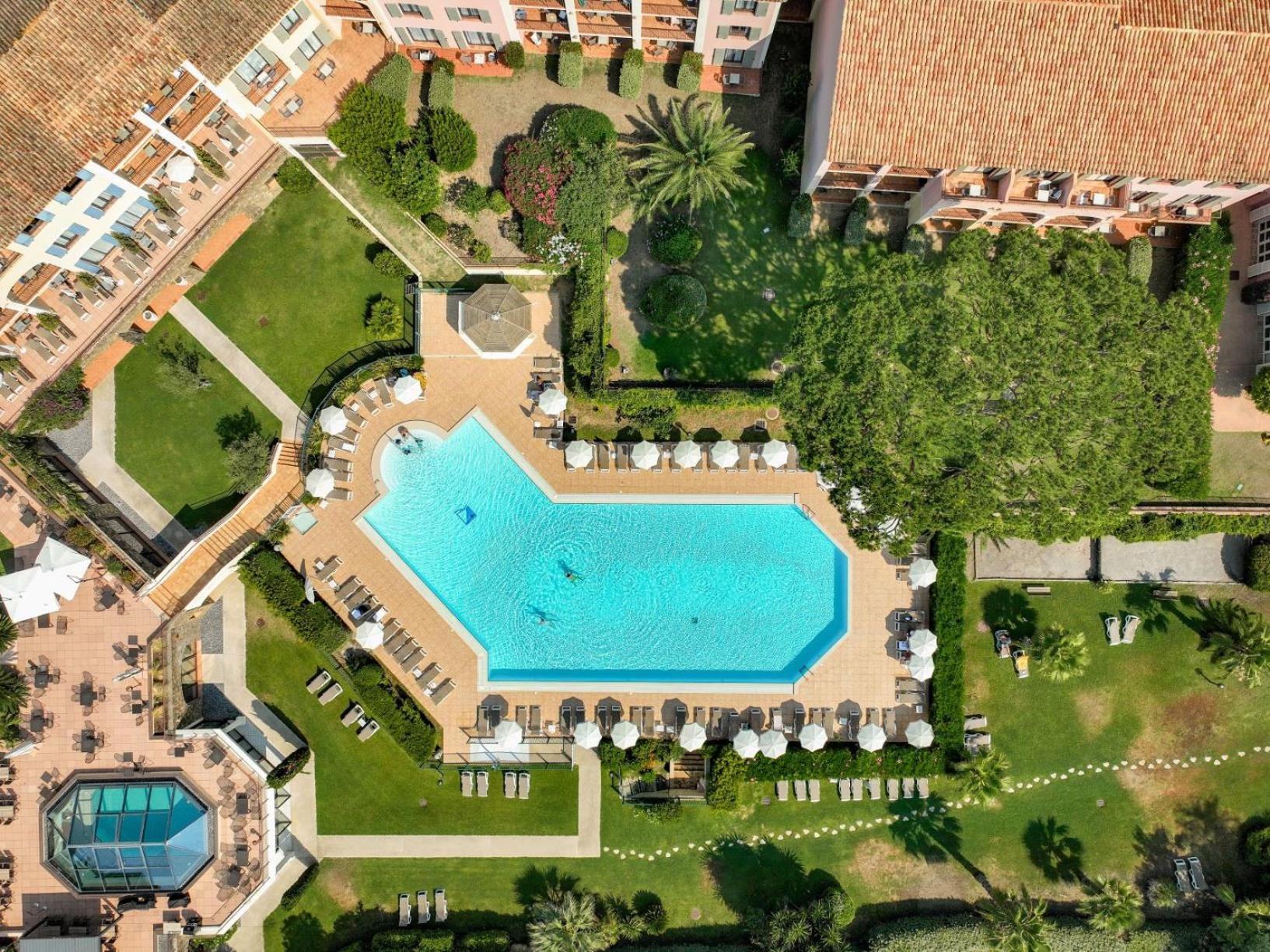 Hotel Les Jardins De Sainte-Maxime Luaran gambar